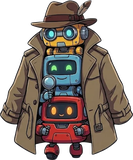 The 3Robots mascot
